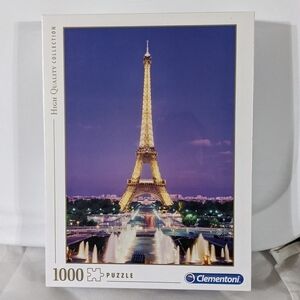 Clementoni High Quality Collection Paris, Eiffel Tower 1000Pc Jigsaw Puzzle